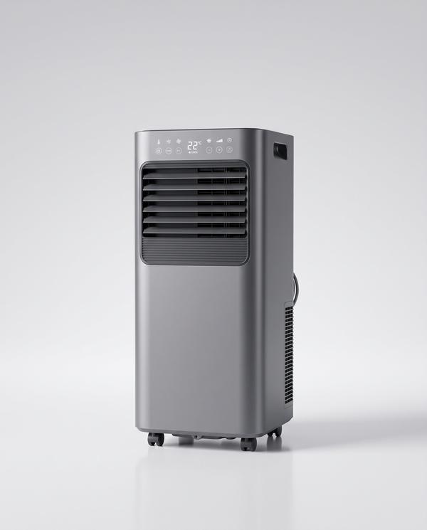 Arctik Air 10,000 BTU space-grey portable air conditioner